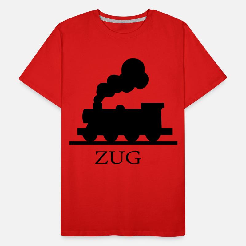 train Men's Premium Organic T-Shirt