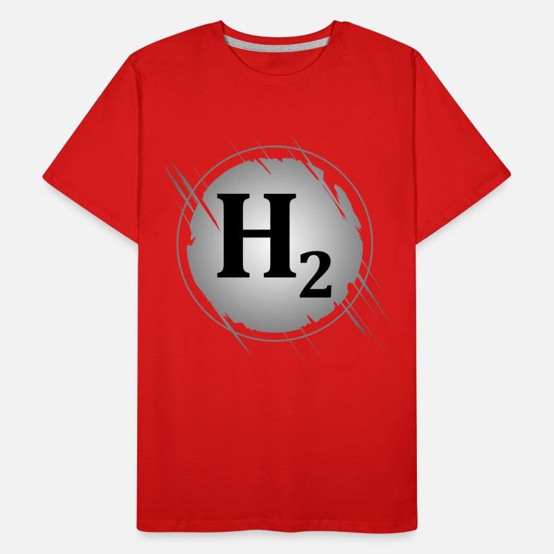 Hydrogène H2 T-shirt bio Premium Homme