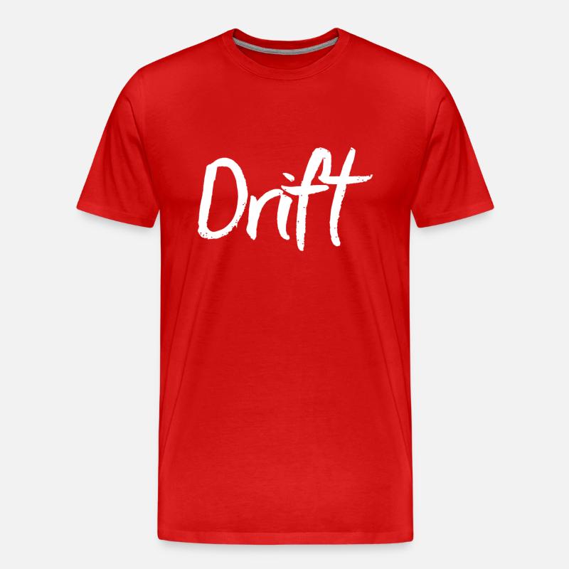 Drift Auto - Männer Premium Bio T-Shirt - Rot