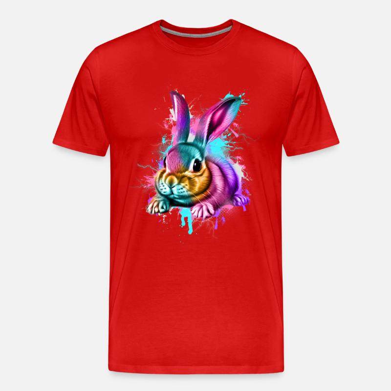 Lapin Lapin - T-shirt bio Premium Homme - rouge