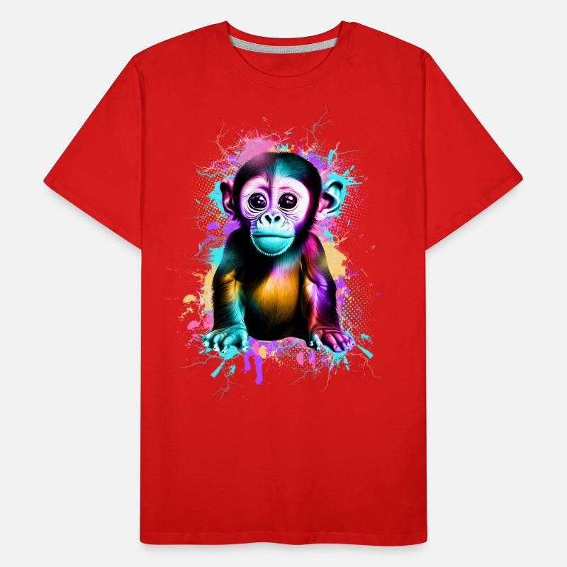 Monkey Men's Premium Organic T-Shirt