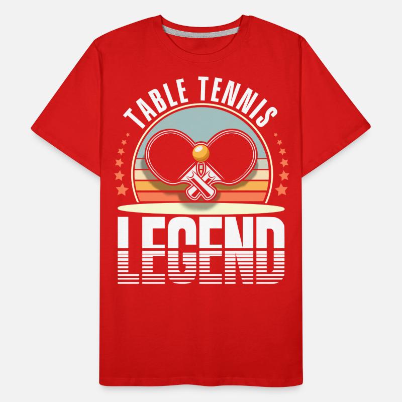 Table tennis Men's Premium Organic T-Shirt
