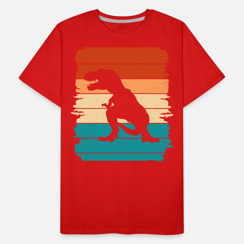 T Rex Men's Premium Organic T-Shirt