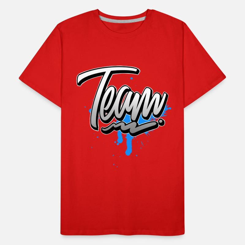 Équipe T-shirt bio Premium Homme