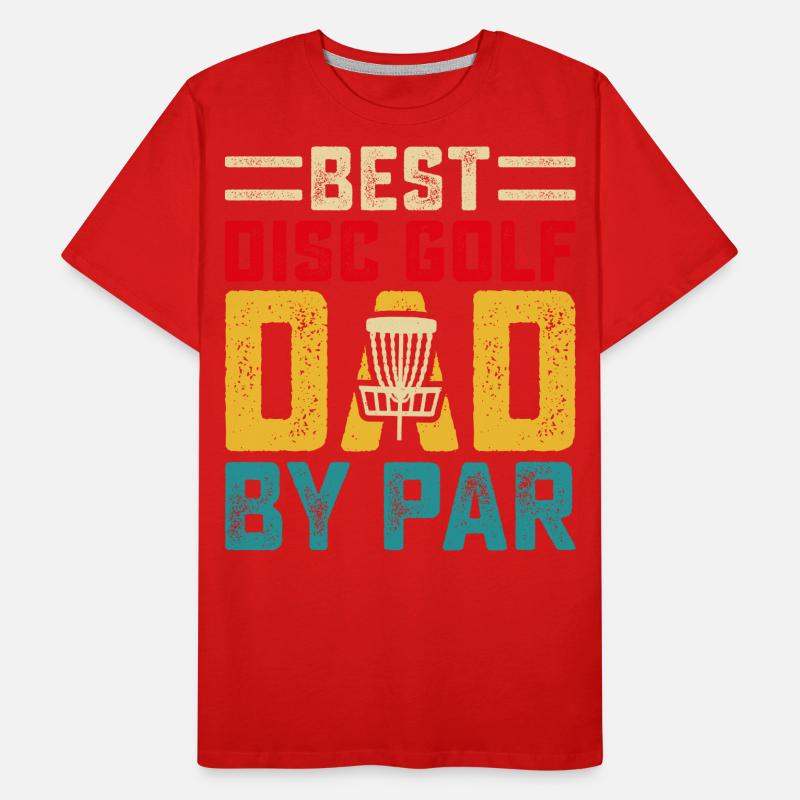 Discgolf Disc Golf Men's Premium Organic T-Shirt