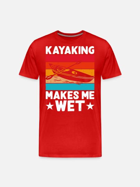 Kayak Kayaker Kayaker - Men's Premium Organic T-Shirt - red