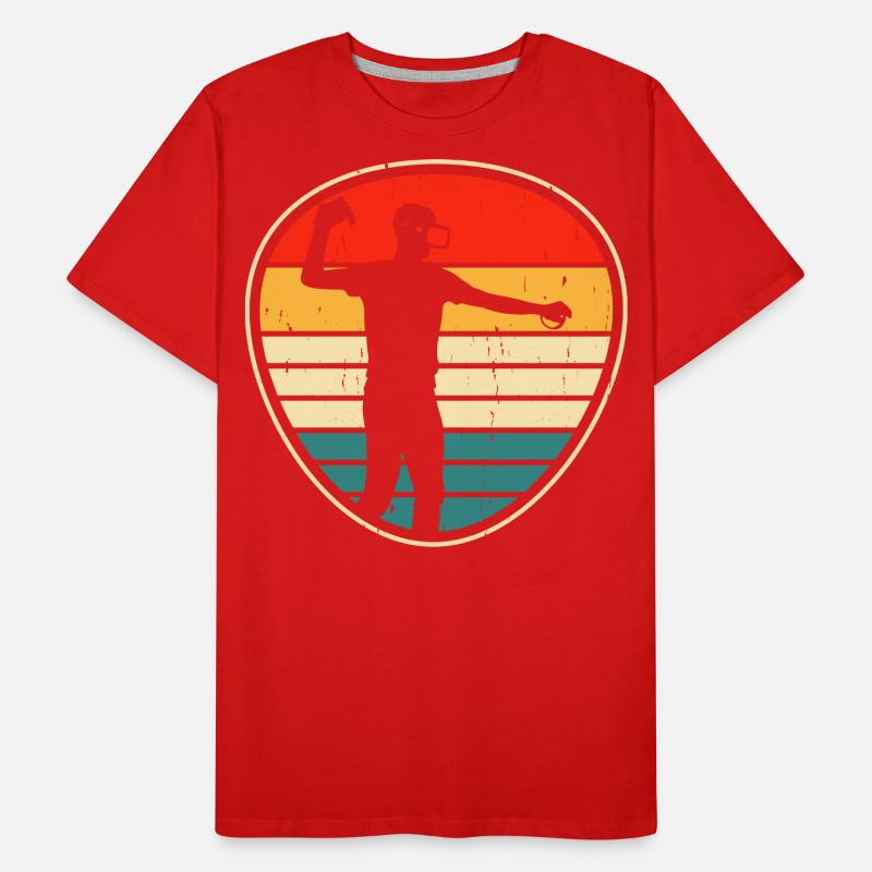 VR Virtual Reality Glasses Virtual Reality Men's Premium Organic T-Shirt