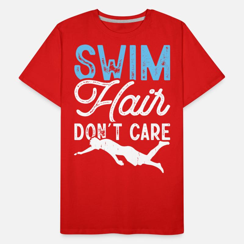 Swimming Float Men's Premium Organic T-Shirt