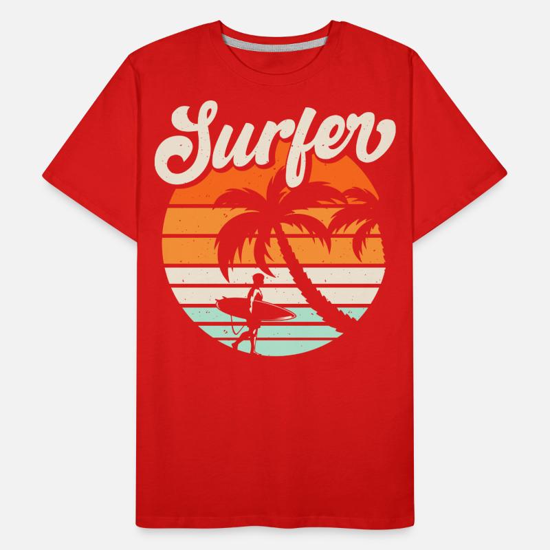 Surfeur T-shirt bio Premium Homme