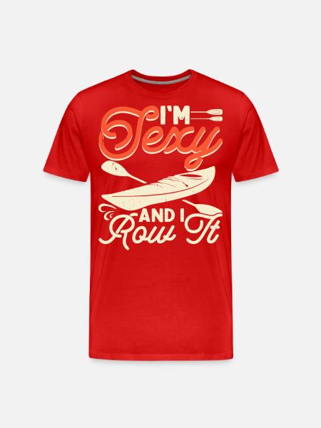 Kayak Kayaker Kayaker - Men's Premium Organic T-Shirt - red