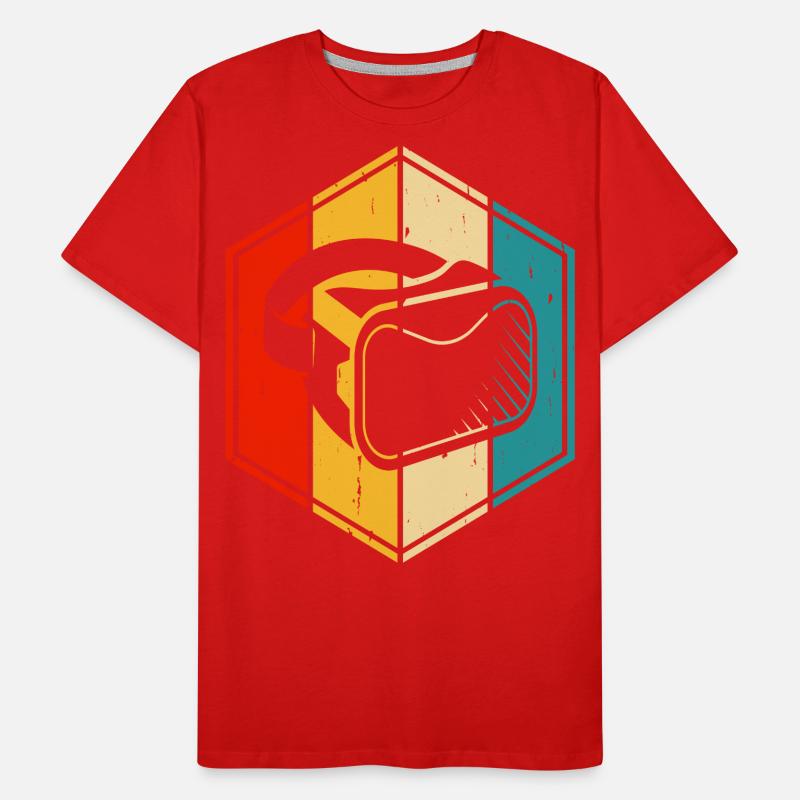 VR Virtual Reality Men's Premium Organic T-Shirt