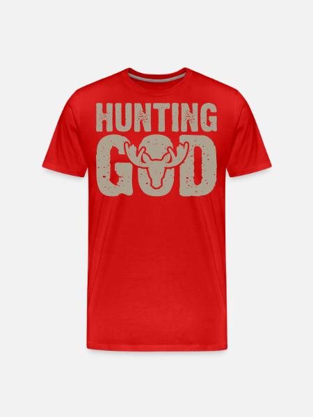 Hunter - Men's Premium Organic T-Shirt - red