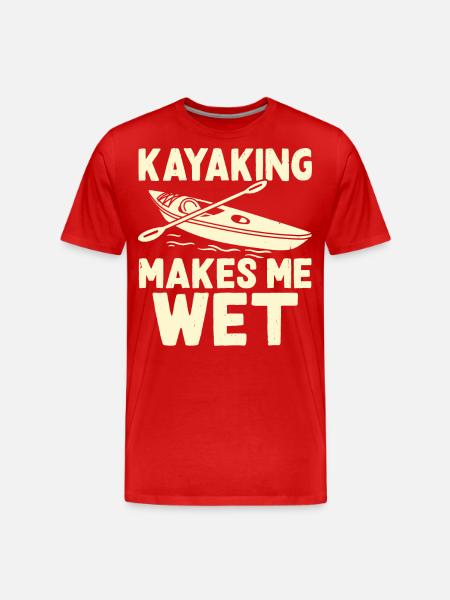 Kayak Kayaker Kayaker - Men's Premium Organic T-Shirt - red