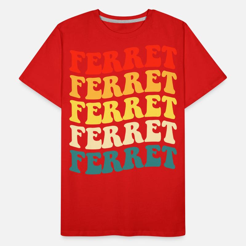Frettchen Männer Premium Bio T-Shirt