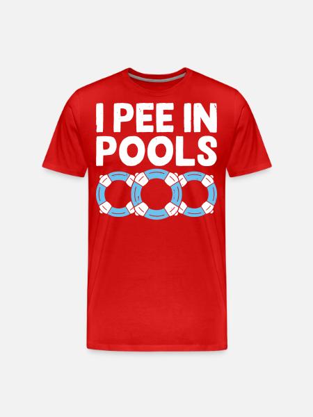 Nageurs - T-shirt bio Premium Homme - rouge