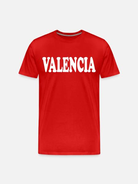Valencia - Men's Premium Organic T-Shirt - red
