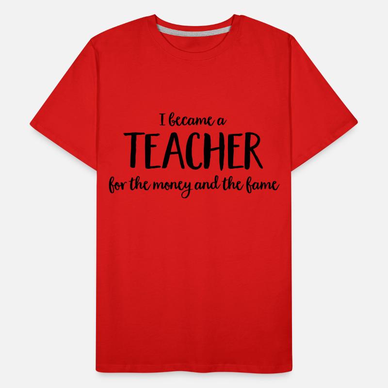 Lehrer Männer Premium Bio T-Shirt