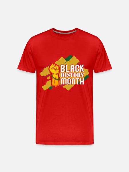 Black History Month Black History - Men's Premium Organic T-Shirt - red