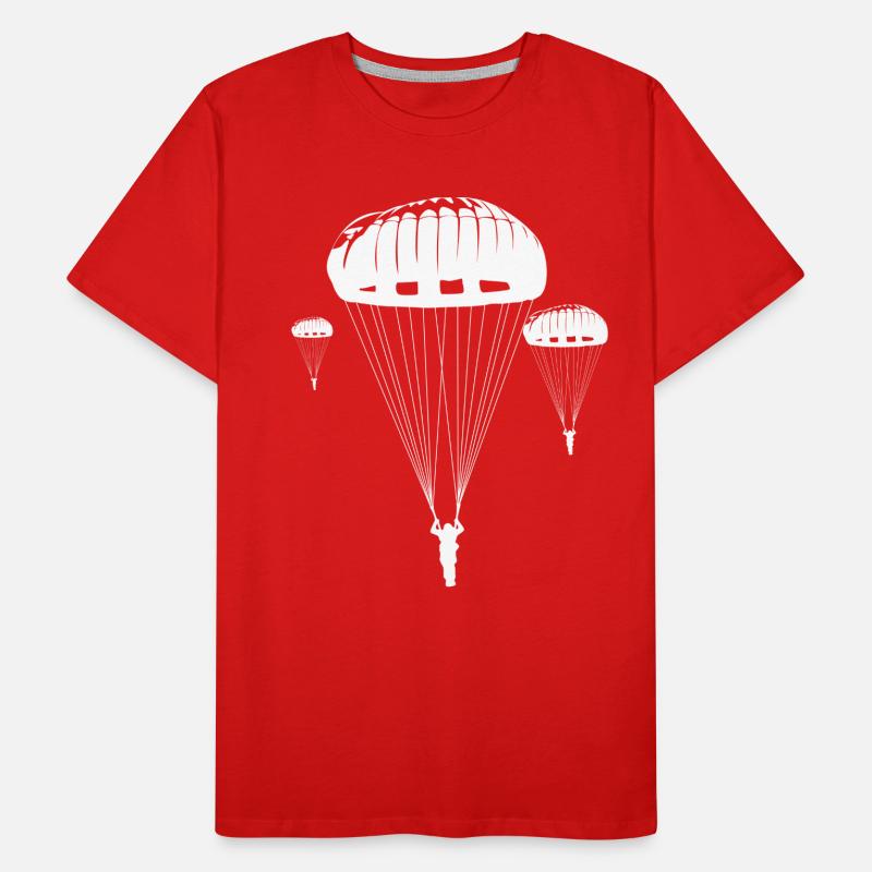 Fallschirmjäger Airborne Division Männer Premium Bio T-Shirt