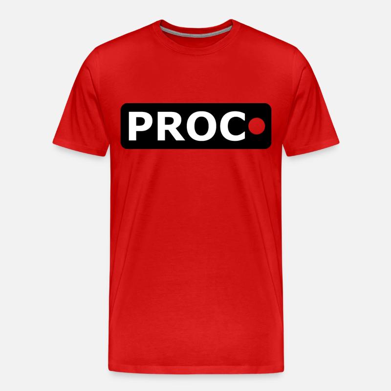 ProcDOT - Visual Malware Analysis - Men's Premium Organic T-Shirt - red