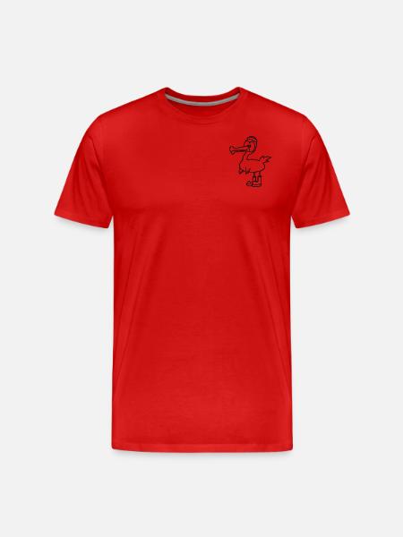 Anti-Zoo Two - Männer Premium Bio T-Shirt - Rot
