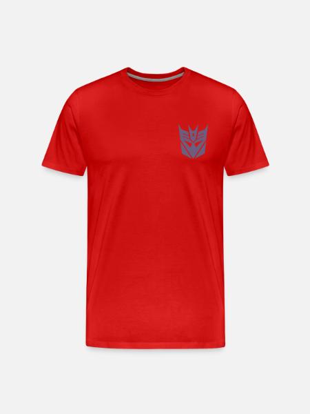 Transformers Jordgnist Bryst Motiv Decepticons - Herre Premium T-shirt økologisk - 