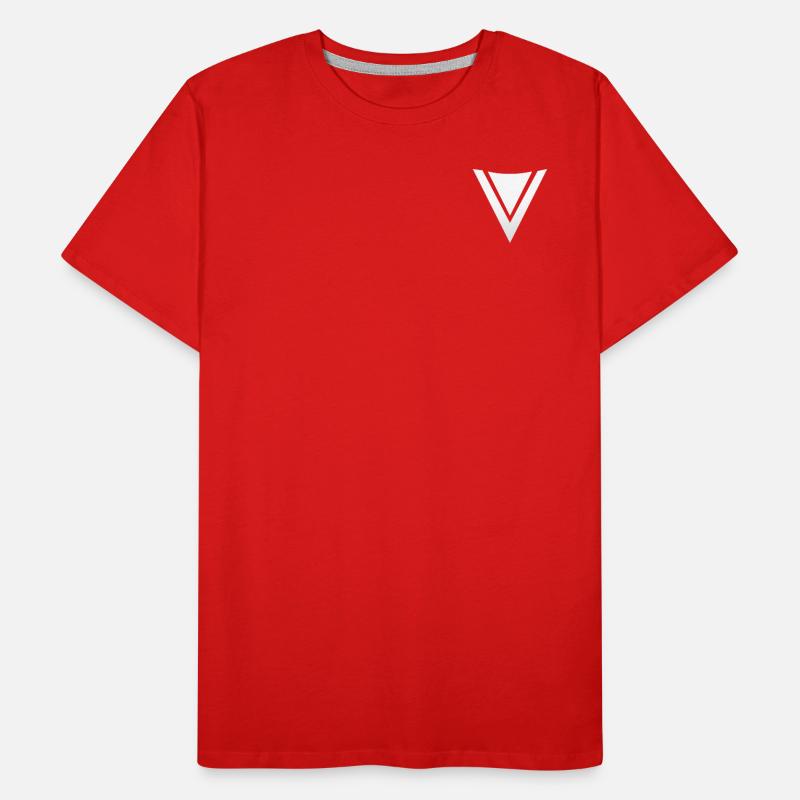 FronzeDE Basic Weiß Männer Premium Bio T-Shirt