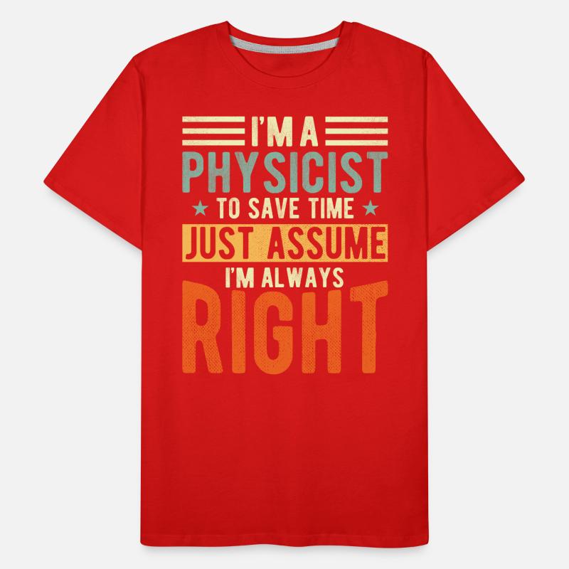 Physiker Männer Premium Bio T-Shirt