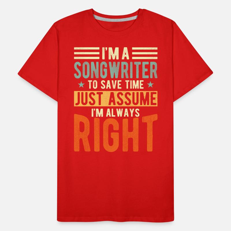 Compositeur T-shirt bio Premium Homme