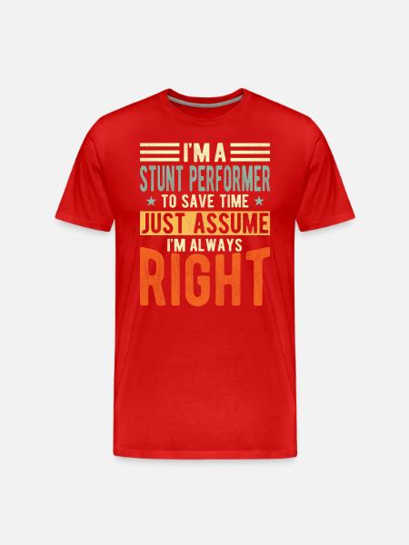 Cascadeur - T-shirt bio Premium Homme - rouge