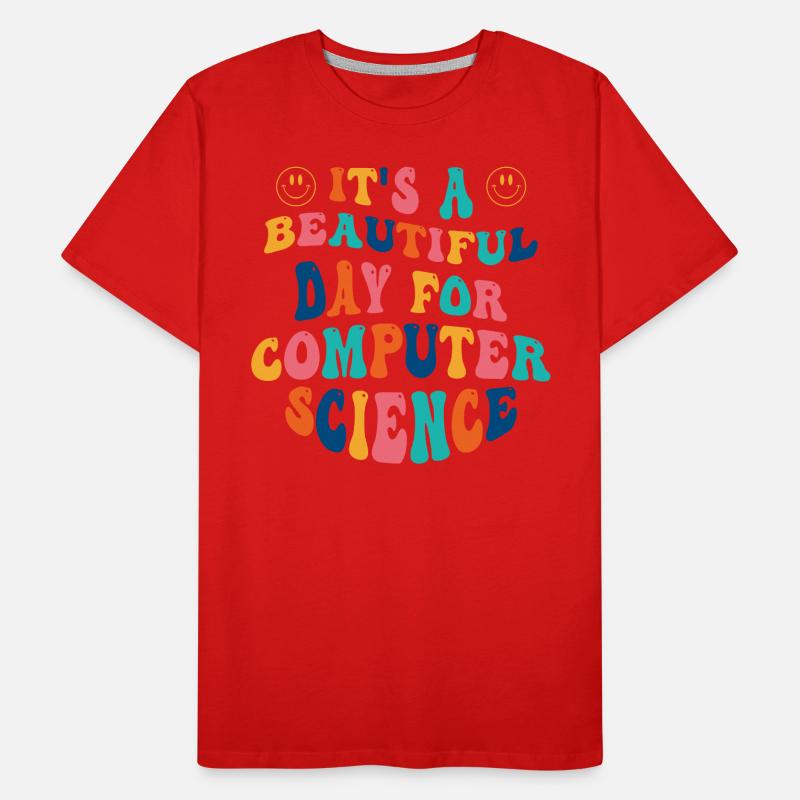 Computer Science Student Men's Premium Organic T-Shirt