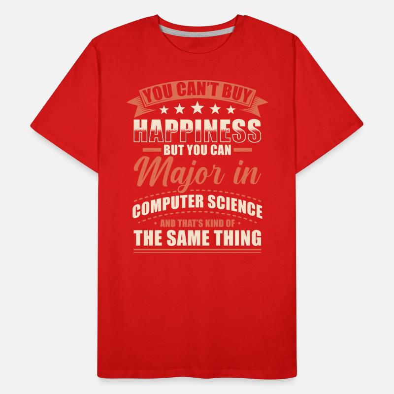 Computer Science Degree Men's Premium Organic T-Shirt