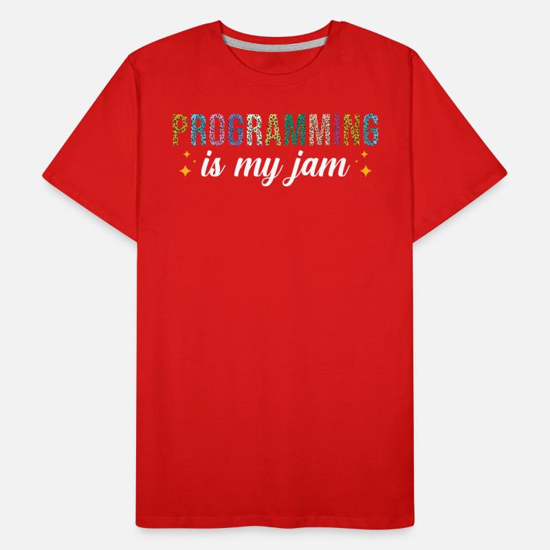 La programmation est ma passion T-shirt bio Premium Homme