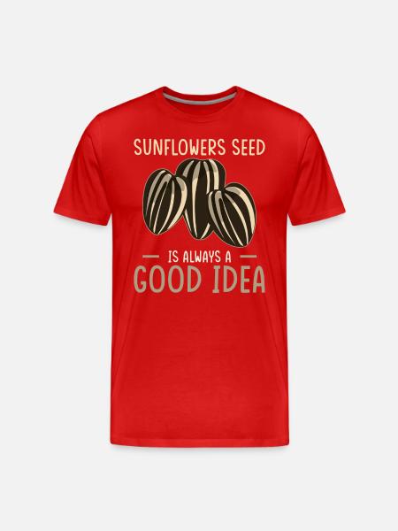 Sunflower - Men's Premium Organic T-Shirt - red
