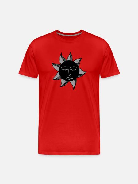 Sun Gothic - Men's Premium Organic T-Shirt - red