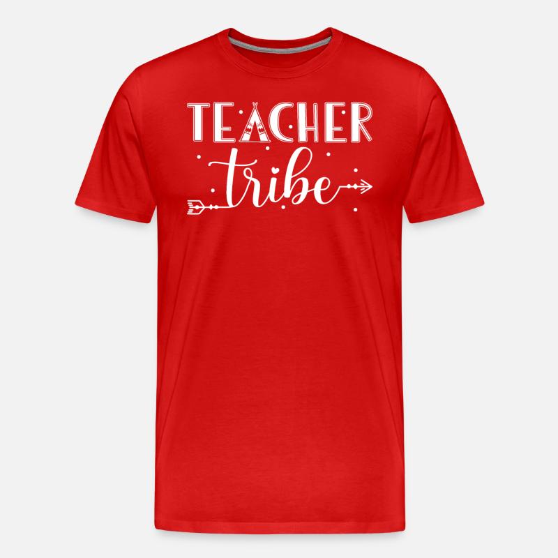 Conception de groupes d’enseignants - T-shirt bio Premium Homme - rouge