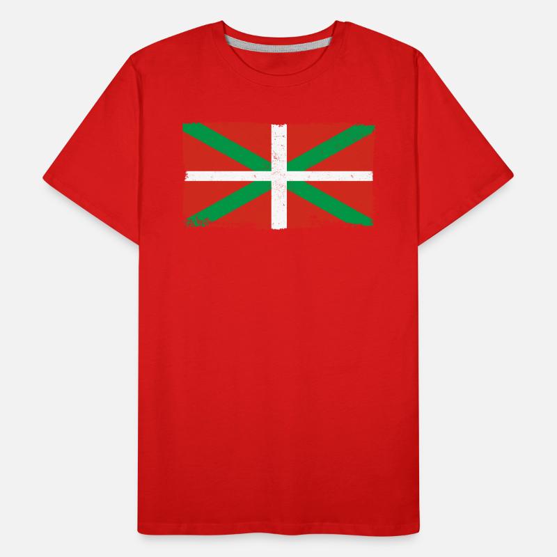 Pays Basque Drapeau Basque T-shirt bio Premium Homme