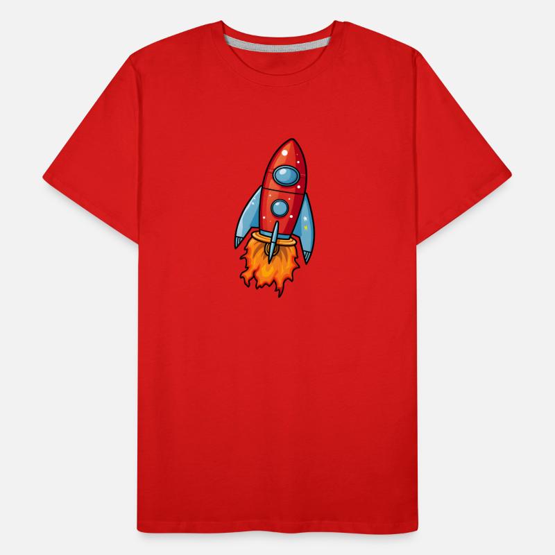 Fusée T-shirt bio Premium Homme
