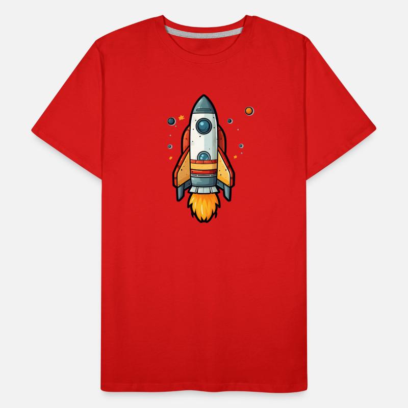 Fusée T-shirt bio Premium Homme