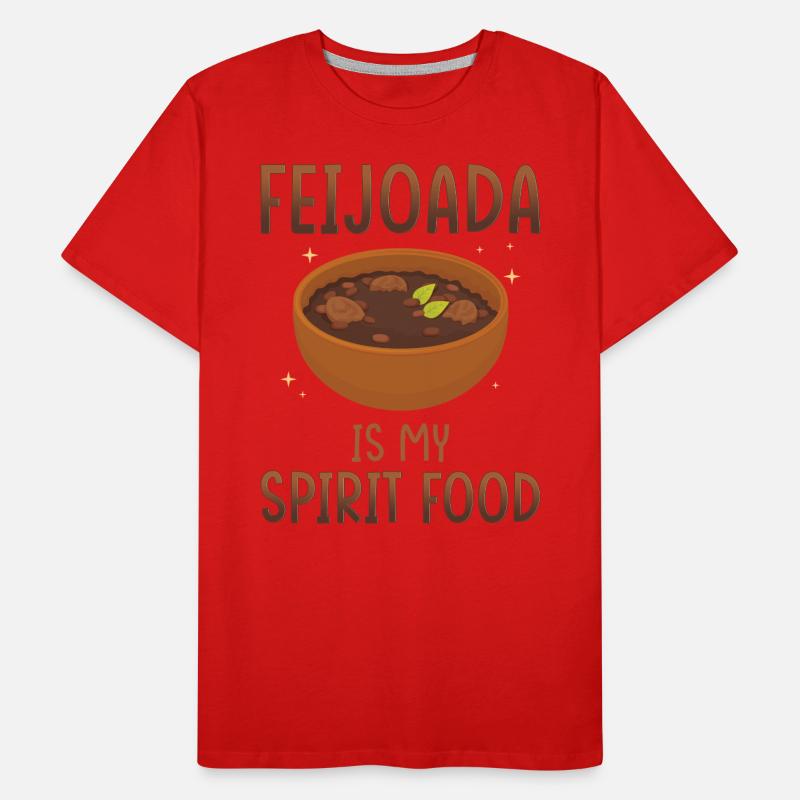 Feijoada est mon plat préféré T-shirt bio Premium Homme