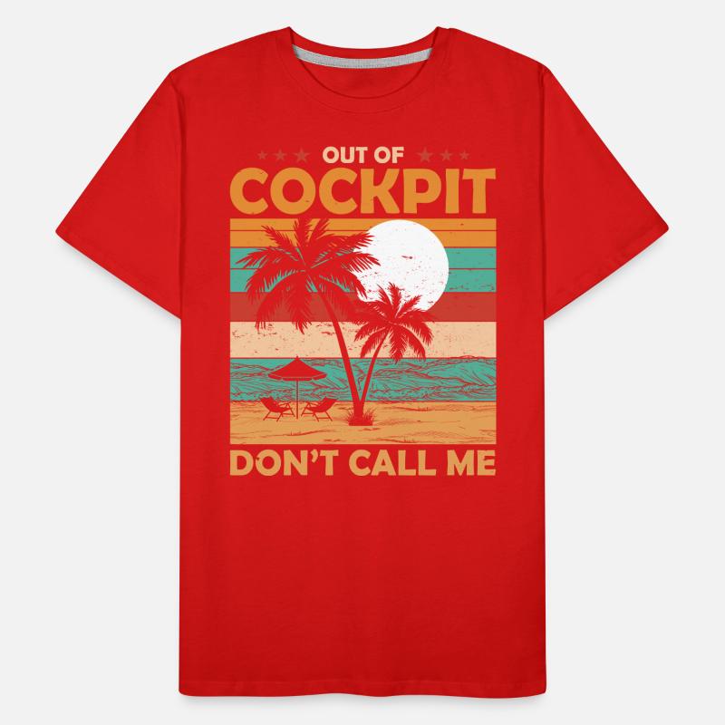 Pilot Annuity Gift Men's Premium Organic T-Shirt