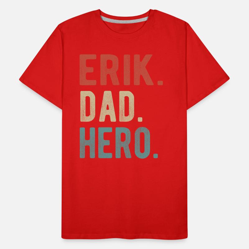 Erik Papa Held Männer Premium Bio T-Shirt