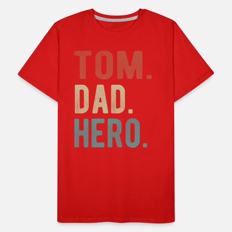 Tom Papa Held Männer Premium Bio T-Shirt