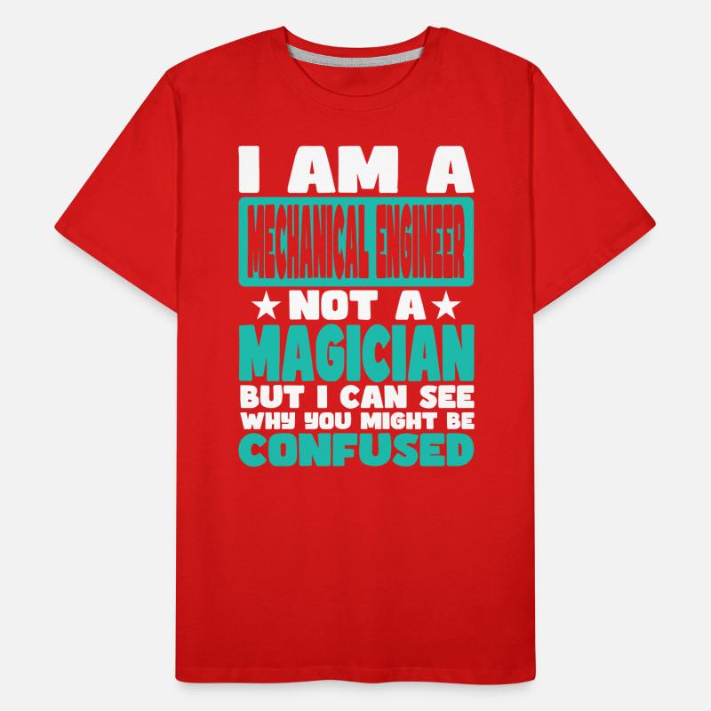 Mechanical Engineer Men's Premium Organic T-Shirt