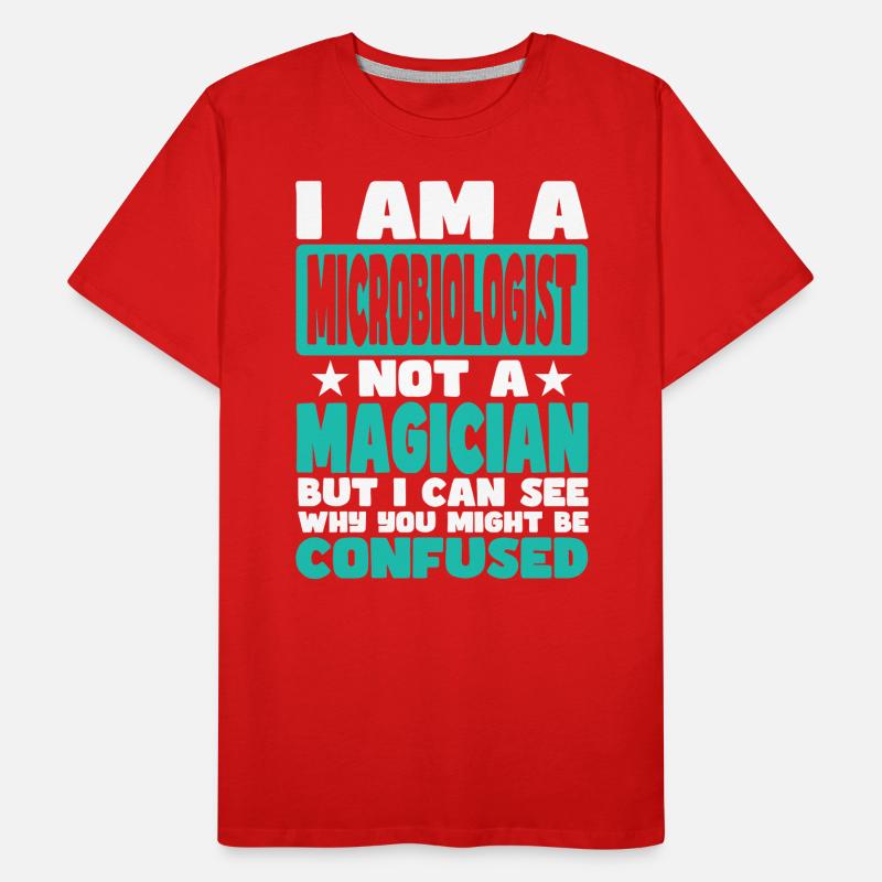 Microbiologiste T-shirt bio Premium Homme