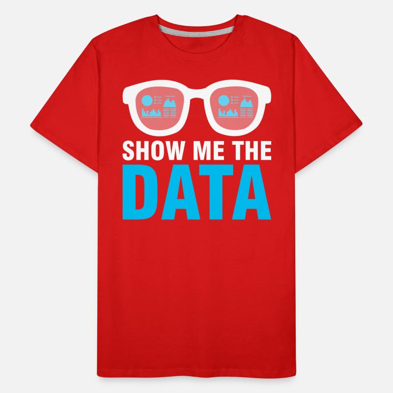 Data Engineer Show me the data Men's Premium Organic T-Shirt