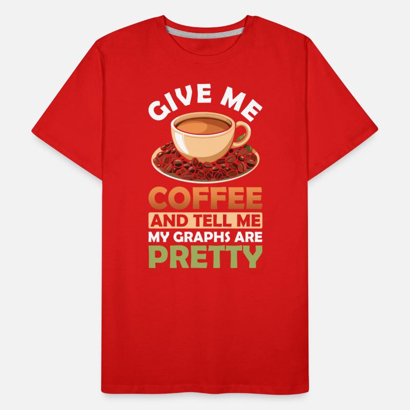 Statistician, Graphene, Data Analyst, Technician Men's Premium Organic T-Shirt