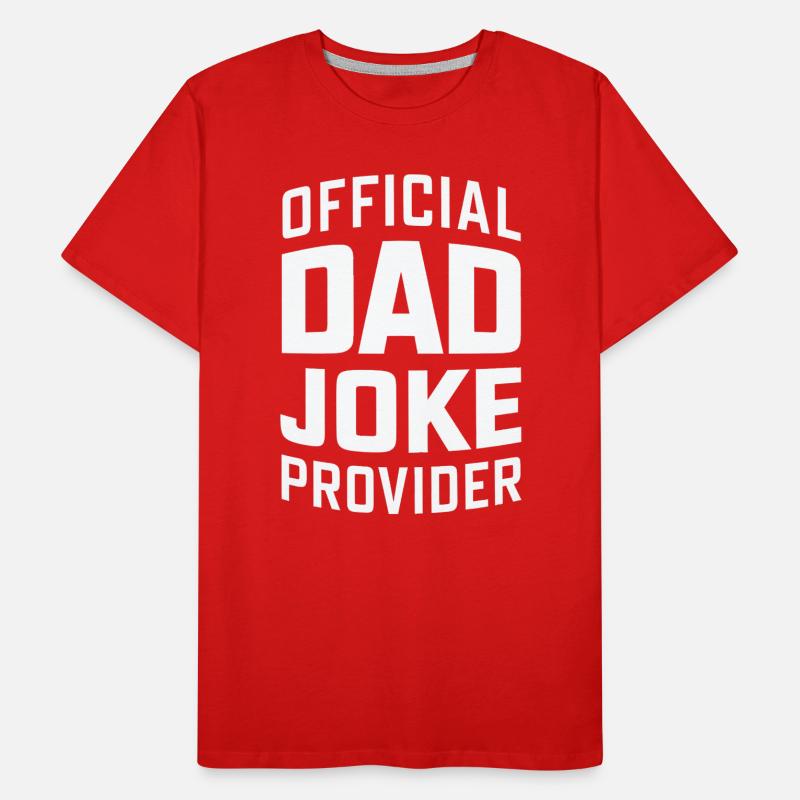Offizieller Dad Joke Versorger Männer Premium Bio T-Shirt