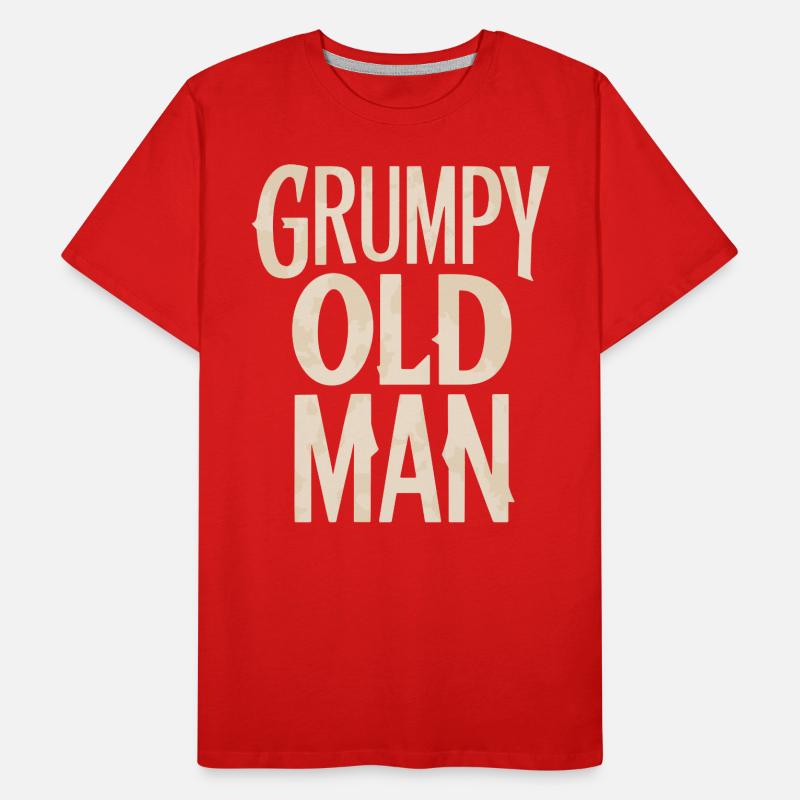 Grumpy Old Man Unverwechselbarer Stil Männer Premium Bio T-Shirt