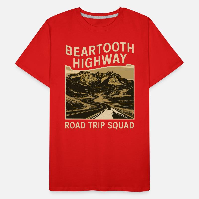 Beartooth Highway Road Trip Squad Männer Premium Bio T-Shirt